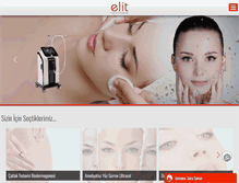 Tablet Screenshot of elitpoliklinigi.com